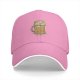 Black Baseball Cap with Beer Mug Sketch Graphic