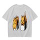 Olive T-shirt with cute sushi cat graphic print