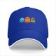 Black baseball cap with cute elemental creature graphic