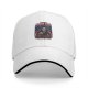 Black baseball cap with grim reaper graphic and enough sleep text