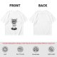 Olive t-shirt with Black Coffee gothic angry cup pentagram print