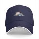 Black baseball cap with My Neighbor Totoro anime character print