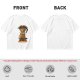 Olive t-shirt with coffee moka pot mouse shop graphic and coffee love quote