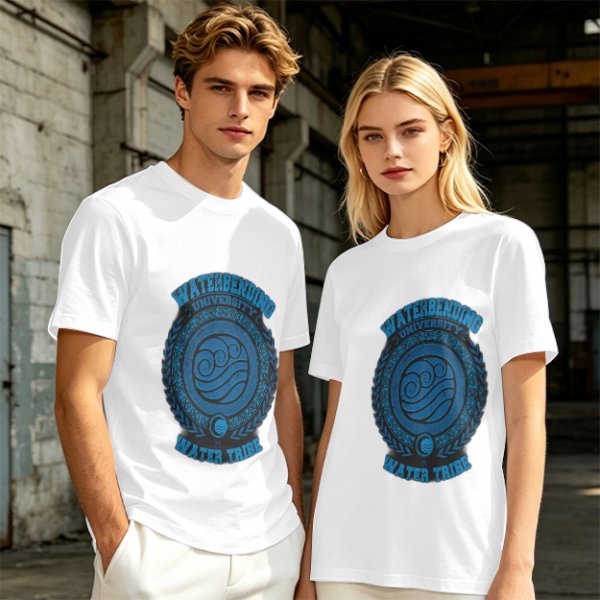 Waterbending University Water Tribe Graphic T-Shirt