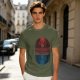 Schrödinger Things Cat Graphic Olive T-Shirt