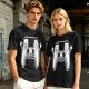 Olive T-Shirt With Cartoon Game Controller Graphic