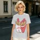 Olive T-Shirt With Cute Ramen Cups In Love Graphic