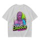 Olive Graphic T-Shirt With ElisaSue Artwork And Slogan