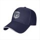 Black baseball cap with Ramen Totoro graphic print