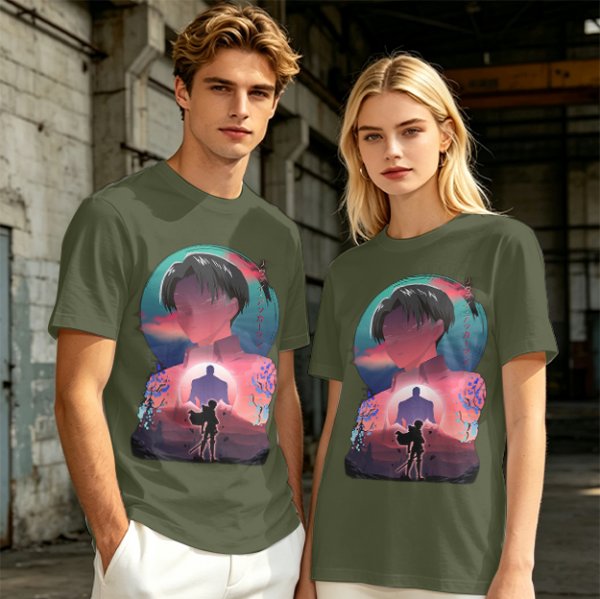 Attack on Titan Levi Ackerman Graphic Anime T-Shirt