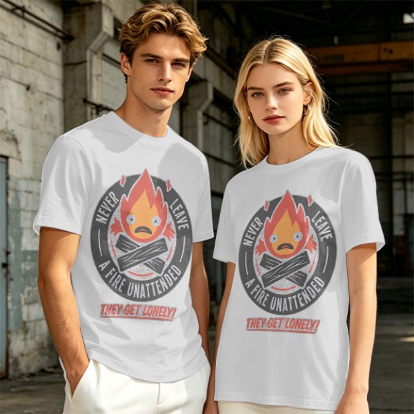 Never Leave A Fire Unattended They Get Lonely T-Shirt