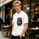 Olive green t-shirt with a hedgehog wizard graphic and 'I CAST' text