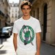 Army Green T-Shirt with Crystal Lake Killers Jason Voorhees Graphic