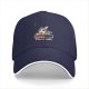 Black Baseball Cap With Cute Bunny Please Wait Loading Graphic