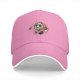 Black Baseball Cap With Retro Jason Voorhees Pumpkin Graphic