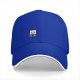 Black Baseball Cap With Cute Drumming Character Embroidery