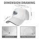 Black Baseball Cap With Whimsical Sushi Cat Bento Box Art