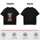 Olive t-shirt with annoyed red panda graphic and funny text