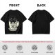 Olive T-Shirt With Black Cat In Coffee Cup 'Everything Is Pawsible With Coffee' Print