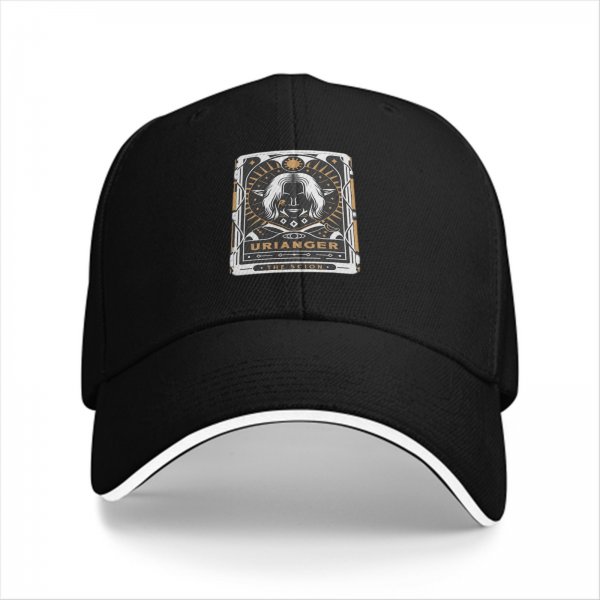 Urianger The Scion Tarot Style Graphic Black Baseball Cap