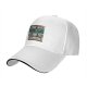 Black baseball cap with 'I Come With Problems Not Solutions' retro graphic