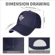 Black baseball cap with Stranger Things Steve Harrington Scoops Ahoy graphic