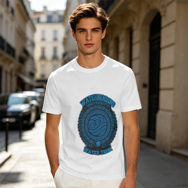 Waterbending University Water Tribe Graphic T-Shirt