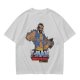 Olive T-shirt with T-Man He-Man parody graphic and 'I Pity The Fool' text