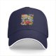 Black Baseball Cap With Lego Brix Graphic Print