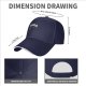 Black baseball cap with angry black cat graphic and 'SORRY!' text