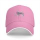 Black Baseball Cap With Space Squad Astronaut Graphic Design
