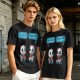 Olive t-shirt with pandas discussing life beyond eating and sleeping