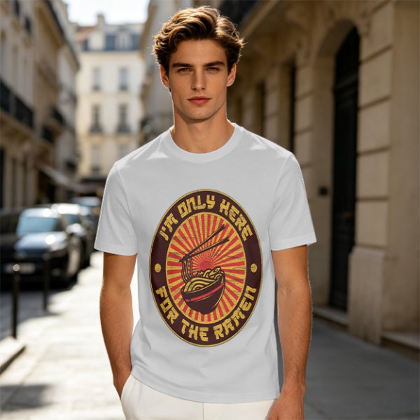 I'm Only Here For The Ramen Graphic Tee