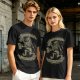 Olive T-shirt with 'I Drink And I Know Things' Lion Beer Graphic