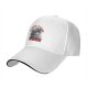 Black baseball cap with 'It Gets Worse Before It Gets Worse' skeleton graphic