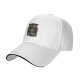 Black baseball cap with 'First Drink The Coffee Then Things Will Done' print