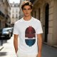 Schrödinger Things Cat Graphic Olive T-Shirt
