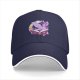 Black baseball cap with Twilight Sparkle reading a magic book print
