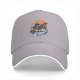 Black Baseball Cap With Skull Musician And Wave Graphic