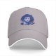 Black Baseball Cap With Neon Edward Scissorhands Portrait Print