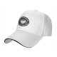 Black baseball cap with 'New Emotion Caffeine Addiction' coffee cup graphic