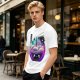 Olive T-Shirt With Galaxy Ramen Bowl Kawaii Graphic