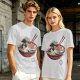 Olive T-Shirt Featuring The Great Wave Off Kanagawa Ramen Bowl Art