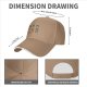 Black Baseball Cap With Cute Animal Teacup Character Print