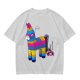 Oops Donkey Pinata Graphic Olive Green T-Shirt