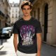 Olive Graphic Tee with Anime Hunter Characters and Huntr/X Text