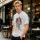 I'm Evil But I Have Feelings Cute Demon Goat Graphic T-Shirt