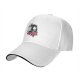 Black baseball cap with Spirited Away Haku and Chihiro anime floral print