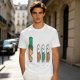 St Patricks Day Leprechaun Hat Beer Mug Graphic T-Shirt