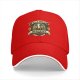 Black Baseball Cap With Silly Goose Academy Emblem Design